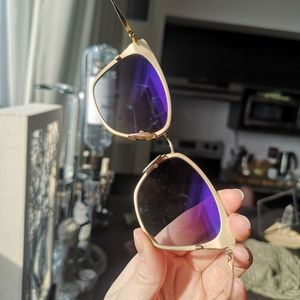 Gold Dita Sunglasses
